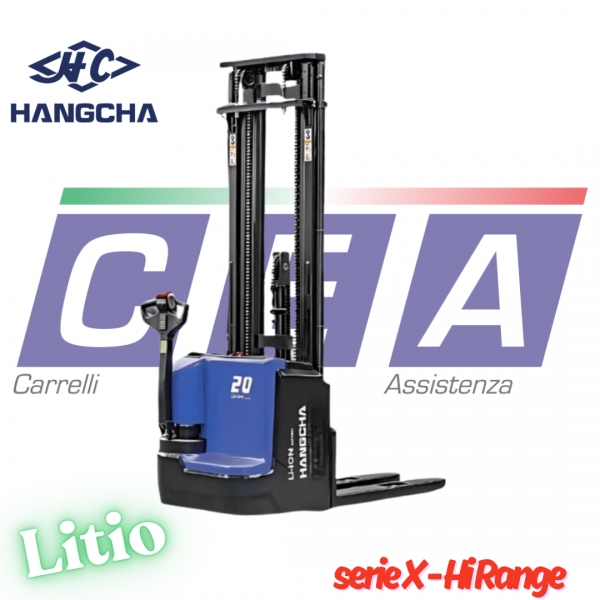 HANGCHA - STOCCATORE ELETTRICO A COLONNA 20Q - serie X Hi Range